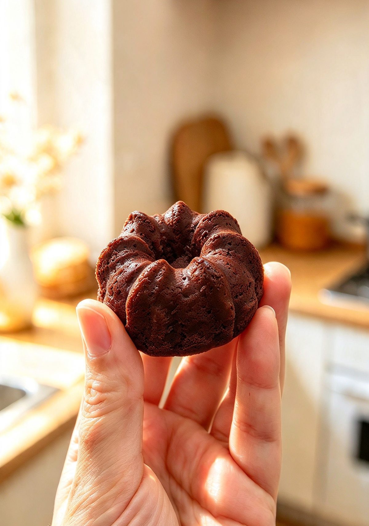 Mini Bundt Chocolate 100%